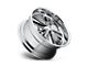 Foose Knuckle Chrome 5-Lug Wheel; 17x7; 1mm Offset (87-90 Dakota)