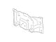 Ford Front Bumper Mounting Plate; Passenger Side (18-20 F-150, Excluding Raptor)