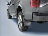 Ford Mud Guards; Rear (15-20 F-150 w/o OE Fender Flares)