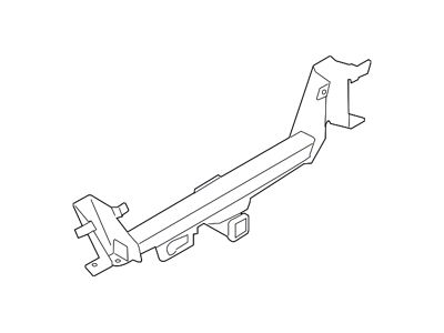 Ford Trailer Hitch Reinforcement Draw Bar (09-14 F-150 Styleside w/o Towing Package)
