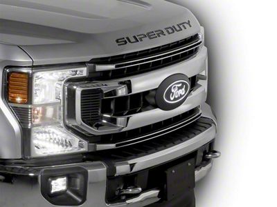 Ford LED Illuminated Ford Grille Emblem (21-22 F-250 Super Duty w/ Factory LED Headlights)