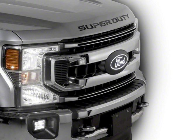 Ford LED Illuminated Ford Grille Emblem (21-22 F-350 Super Duty w/ Factory LED Headlights)