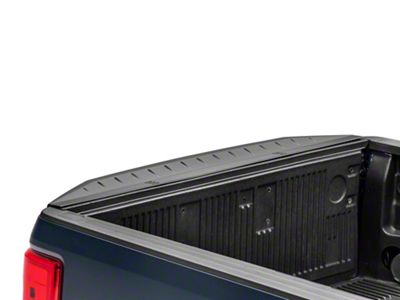 Ford Tailgate Spoiler; Satin Black (17-22 F-350 Super Duty)