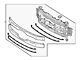Ford Upper Replacement Grille; Chrome (17-19 F-350 Super Duty)