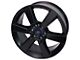 Ford Performance Six Spoke Matte Black 6-Lug Wheel; 20x8.5; 44mm Offset (15-20 F-150)
