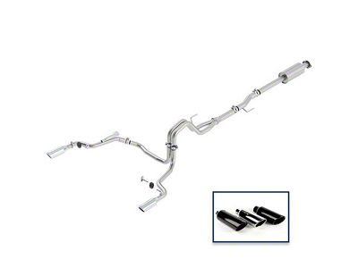 Ford Performance Extreme Dual Exhaust System with Chrome Tips; Rear Exit (15-20 3.5L EcoBoost F-150, Excluding Raptor & 19-20 Limited)