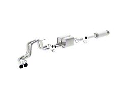 Ford Performance Sport Dual Exhaust System with Chrome Tips; Same Side Exit (11-14 F-150 Raptor)