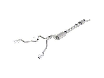 Ford Performance Sport Dual Exhaust System with Chrome Tips; Rear Exit (17-20 F-150 Raptor SuperCrew)