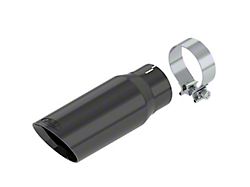 Ford Performance Exhaust Tip; 4-Inch; Black Chrome (21-25 F-150, Excluding 3.3L & Raptor)