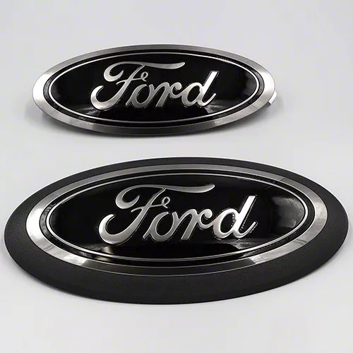 Ford Performance F-150 Grille and Tailgate Emblems; Black M-1447-F15B ...