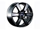 Ford Performance Six Spoke Matte Black 6-Lug Wheel; 20x8.5; 44mm Offset (21-24 F-150)