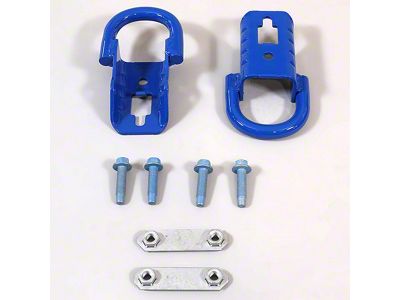 Ford Performance Tow Hooks; Blue (15-24 F-150)