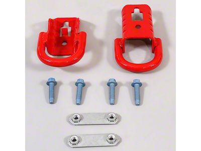 Ford Performance Tow Hooks; Red (15-25 F-150)