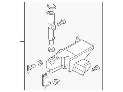 Ford Washer Fluid Reservoir (17-22 F-250 Super Duty)