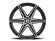 Forgestar X6 Satin Black Machined 6-Lug Wheel; 24x10; 25mm Offset (09-14 F-150)