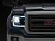 Form Lighting LED Reflector Headlights; Black Housing; Clear Lens (14-18 Sierra 1500)