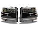 Form Lighting LED Reflector Headlights; Black Housing; Clear Lens (07-13 Silverado 1500)