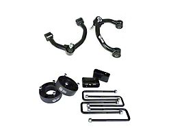 Freedom Offroad 3-Inch Front Strut Spacer / 2-Inch Rear Block Lift Kit with Upper Control Arms (21-24 4WD F-150, Excluding Raptor)