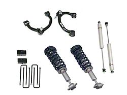 Freedom Offroad 3-Inch Front Lift Struts with Front Upper Control Arms, Rear Lift Blocks and Shocks (21-24 4WD F-150, Excluding Raptor)