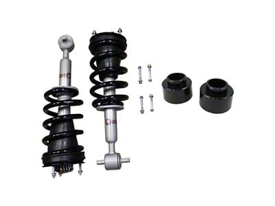 Freedom Offroad 3-Inch Front Lift Struts with Rear Lift Spacers (12-18 4WD RAM 1500 w/o Air Ride)