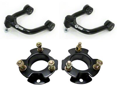 Freedom Offroad 2.50-Inch Front Strut Spacers with Front Upper Control Arms (19-25 Ranger, Excluding Raptor)