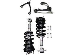 Freedom Offroad 3-Inch Front Lift Struts with Front Upper Control Arms (14-18 Sierra 1500 w/ Stock Cast Aluminium or Stamped Steel Control Arms)