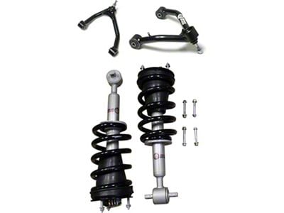 Freedom Offroad 3-Inch Front Lift Struts with Front Upper Control Arms (07-16 Sierra 1500 w/ Stock Cast Steel Control Arms)