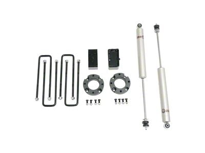 Freedom Offroad 3-Inch Front Strut Spacers with Rear Lift Blocks and Shocks (07-18 Sierra 1500, Excluding 14-18 Denali)