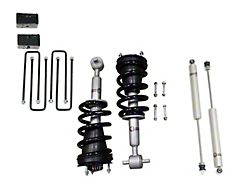 Freedom Offroad 3.50-Inch Front Lift Struts with Rear Lift Blocks and Shocks (07-18 Sierra 1500)