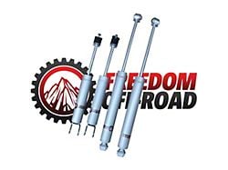 Freedom Offroad Extended Nitro Shocks for 0 to 4-Inch Lift (99-06 4WD Sierra 1500)