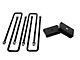 Freedom Offroad 2-Inch Rear Lift Blocks with Extended U-Bolts (11-24 Sierra 2500 HD)