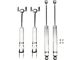 Freedom Offroad Extended Nitro Front and Rear Shocks for 1 to 4-Inch Lift (11-24 Sierra 2500 HD)