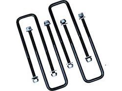 Freedom Offroad Square U-Bolts for 3-Inch Wide Leaf Springs; 12-Inch Long (11-19 Sierra 2500 HD)