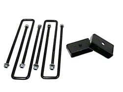 Freedom Offroad 2-Inch Rear Lift Blocks with Extended U-Bolts (11-25 Sierra 3500 HD)