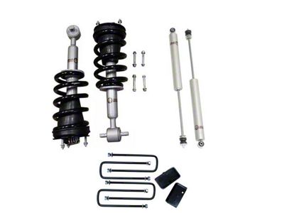 Freedom Offroad 3-Inch Suspension Lift Kit with Shocks (19-25 Silverado 1500, Excluding Trail Boss & ZR2)