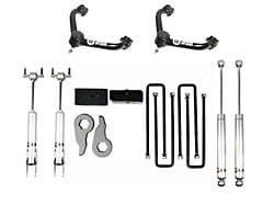 Freedom Offroad 3-Inch Front / 2-Inch Rear Leveling Kit with Control Arms and Shocks (20-24 Silverado 2500 HD)