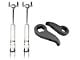 Freedom Offroad 1 to 3-Inch Front Torsion Key Leveling Kit with Front Shocks (11-19 Silverado 3500 HD)