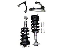 Freedom Offroad 3-Inch Front Lift Struts with Front Upper Control Arms (07-16 Yukon w/ Stock Cast Steel Control Arms)