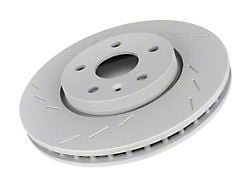 Frozen Rotors Slotted 6-Lug Rotor; Front Driver Side (93-96 2WD Dakota w/ 4-Wheel ABS)