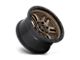 Fuel Wheels Ammo Matte Bronze with Black Bead Ring 5-Lug Wheel; 20x9; 1mm Offset (02-08 RAM 1500, Excluding Mega Cab)