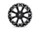 Fuel Wheels Assault Matte Black Milled 5-Lug Wheel; 18x9; 1mm Offset (02-08 RAM 1500, Excluding Mega Cab)