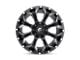 Fuel Wheels Assault Matte Black Milled 5-Lug Wheel; 20x9; 1mm Offset (02-08 RAM 1500, Excluding Mega Cab)