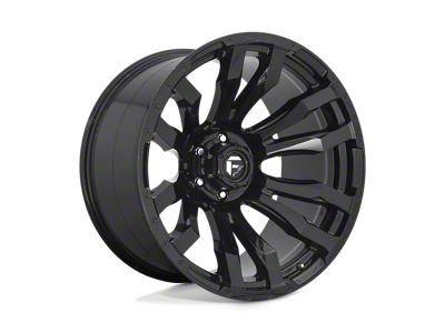 Fuel Wheels Blitz Gloss Black 8-Lug Wheel; 17x9; 1mm Offset (06-08 RAM 1500 Mega Cab)