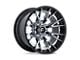 Fuel Wheels Catalyst Chrome with Gloss Black Lip 8-Lug Wheel; 22x10; -18mm Offset (06-08 RAM 1500 Mega Cab)