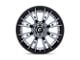 Fuel Wheels Catalyst Chrome with Gloss Black Lip 8-Lug Wheel; 22x10; -18mm Offset (06-08 RAM 1500 Mega Cab)