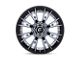 Fuel Wheels Catalyst Chrome with Gloss Black Lip 8-Lug Wheel; 22x12; -44mm Offset (06-08 RAM 1500 Mega Cab)