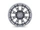 Fuel Wheels Catalyst Platinum with Chrome Lip 8-Lug Wheel; 20x10; -18mm Offset (06-08 RAM 1500 Mega Cab)