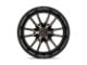 Fuel Wheels Clash Matte Black with Double Dark Tint 8-Lug Wheel; 20x9; 1mm Offset (06-08 RAM 1500 Mega Cab)