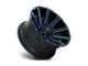 Fuel Wheels Contra Gloss Black with Blue Tinted Clear 5-Lug Wheel; 20x9; 1mm Offset (02-08 RAM 1500, Excluding Mega Cab)