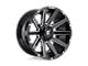 Fuel Wheels Contra Gloss Black Milled 5-Lug Wheel; 18x9; 1mm Offset (02-08 RAM 1500, Excluding Mega Cab)